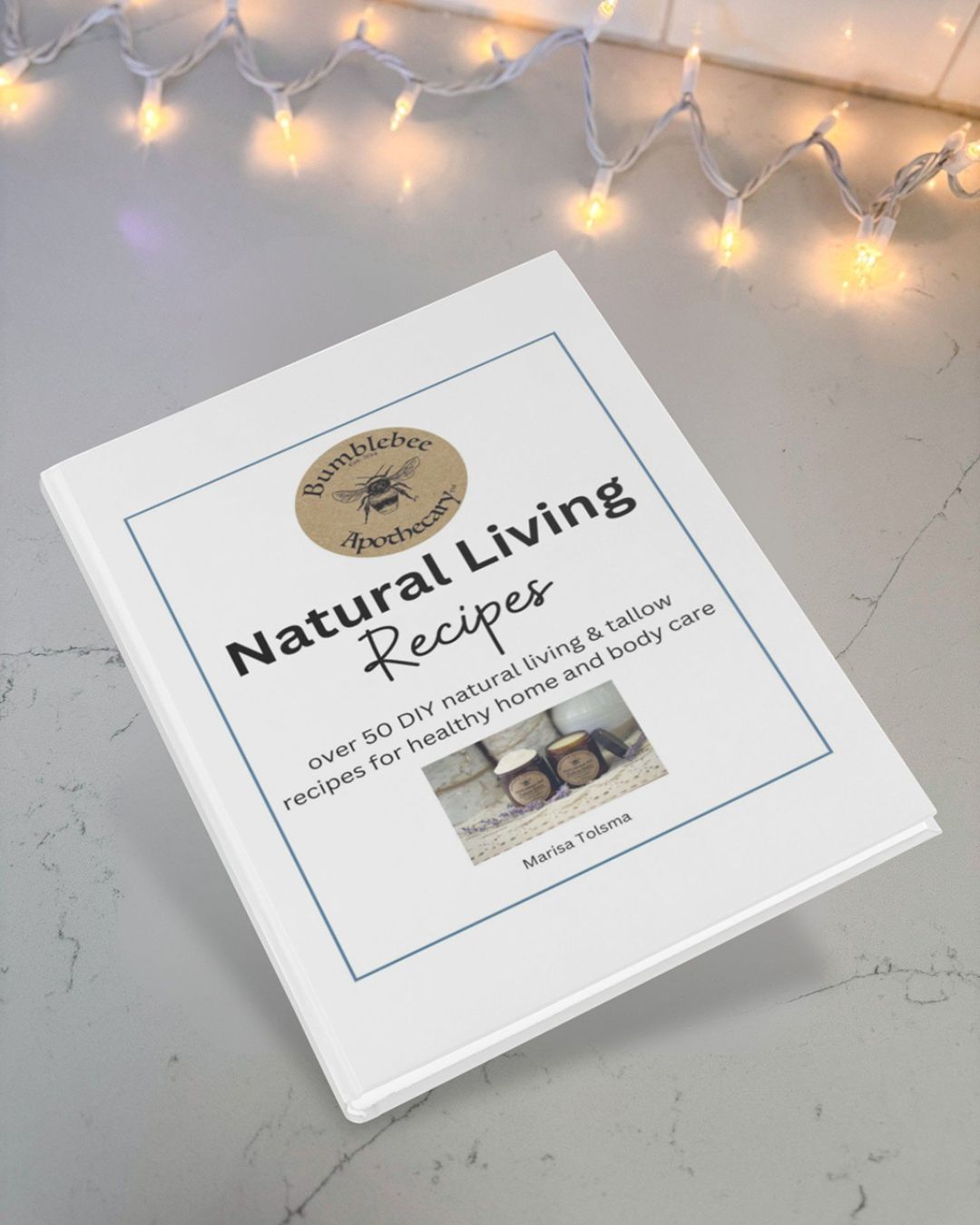 Natural Living Recipes Printed Book