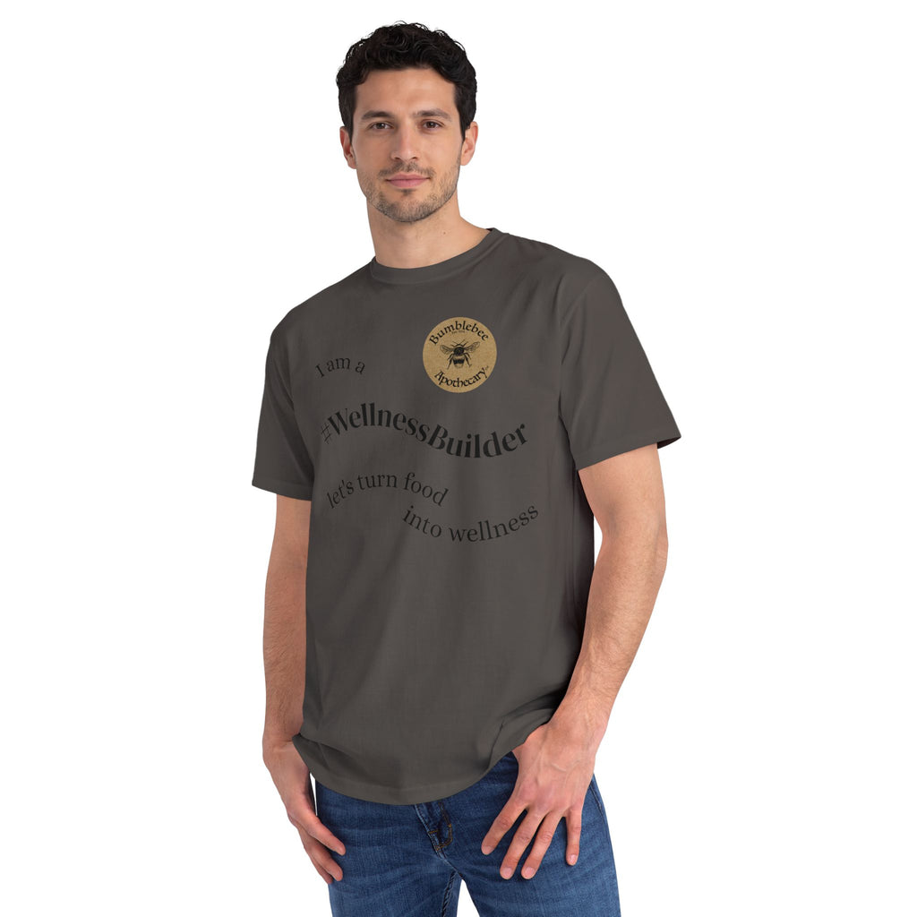 #WellnessBuilder T-Shirt — Bumblebee Apothecary Organic Wellness Tee