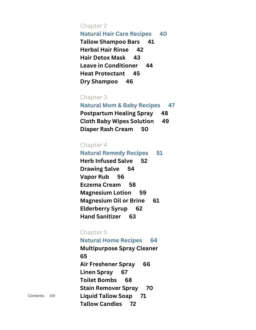 Natural Living Recipes eBook PDF Download